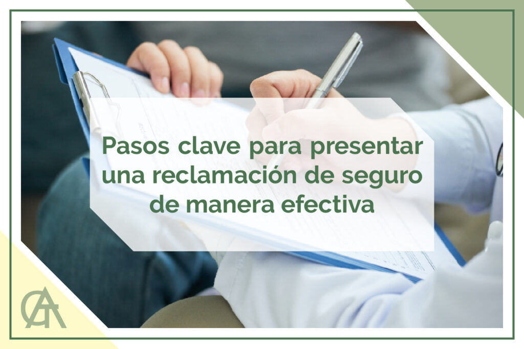 Pasos clave para presentar una reclamación